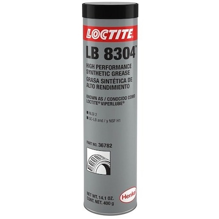 Henkel Silica Gel Grease, Multipurpose, Cartridge, Semi Solid LB 8034 14.1OZ CART IDH 457457